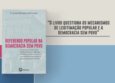 Livro discute referendo popular na democracia sem povo